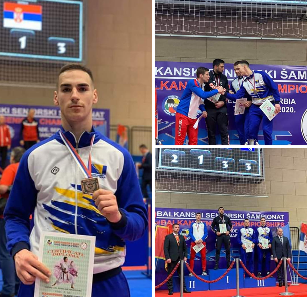 Luka Vuković bronzani na Balkanskom prvenstvu u Beogradu