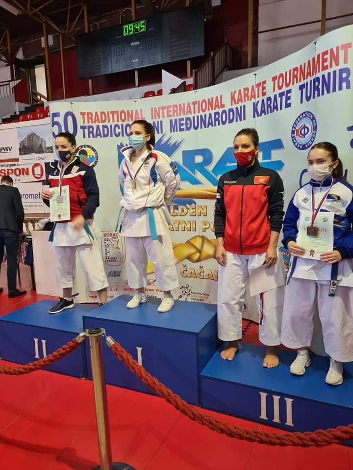 Odličan uspjeh Isidore Borovčanin na “Zlatnom pojasu Čačka”