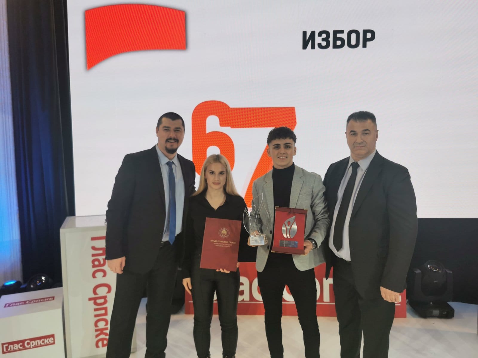 Izbor najboljih sportista Republike Srpske: Pavle Dujaković 3.mjesto i nagrada publike