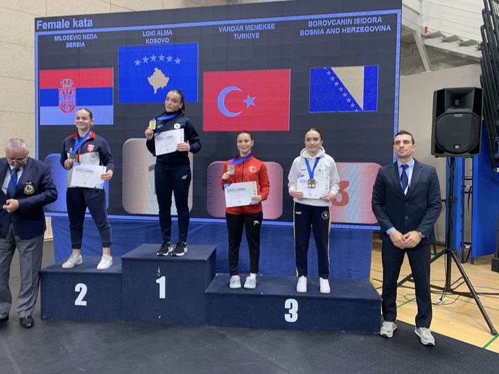 Seniorsko prvenstvo Balkana, Podgorica ::: Isidora Borovčanin bronzana medalja!!!