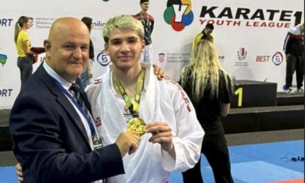 Sinan Paljevac ZLATNI na KARATE1 YOUTH LEAGUE – POREČ 2025