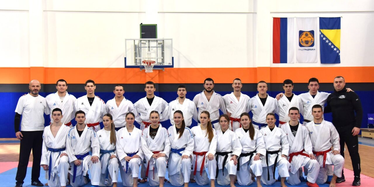 Gradiška domaćin trećeg ciklusa seniorskih priprema Karate saveza Republike Srpske