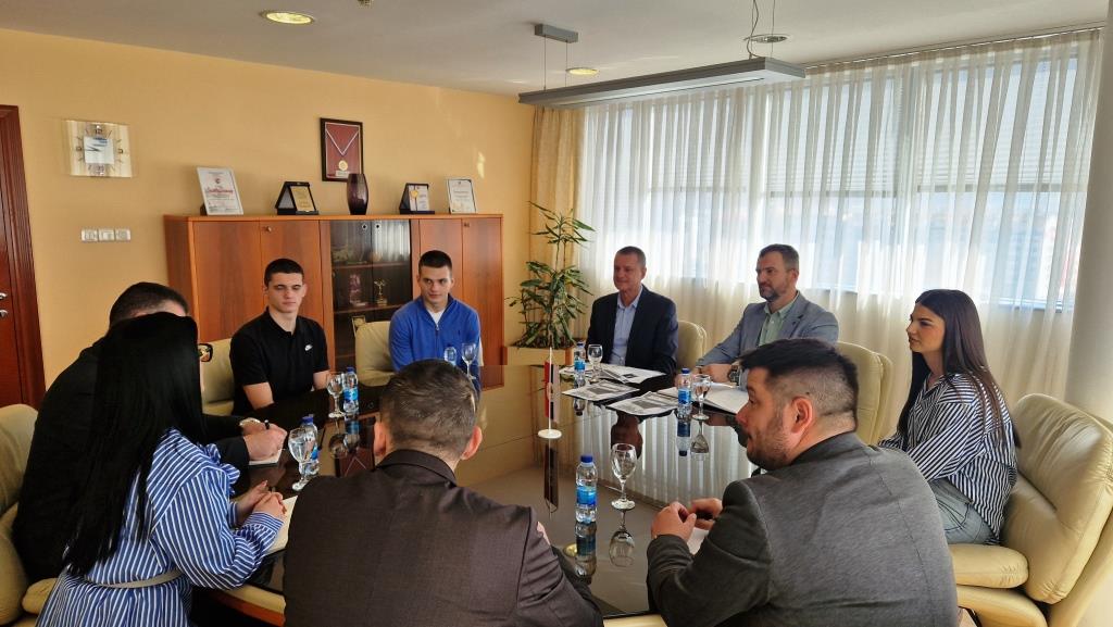 Predstavnici Karate saveza Republike Srpske kod ministarke Irene Ignjatović