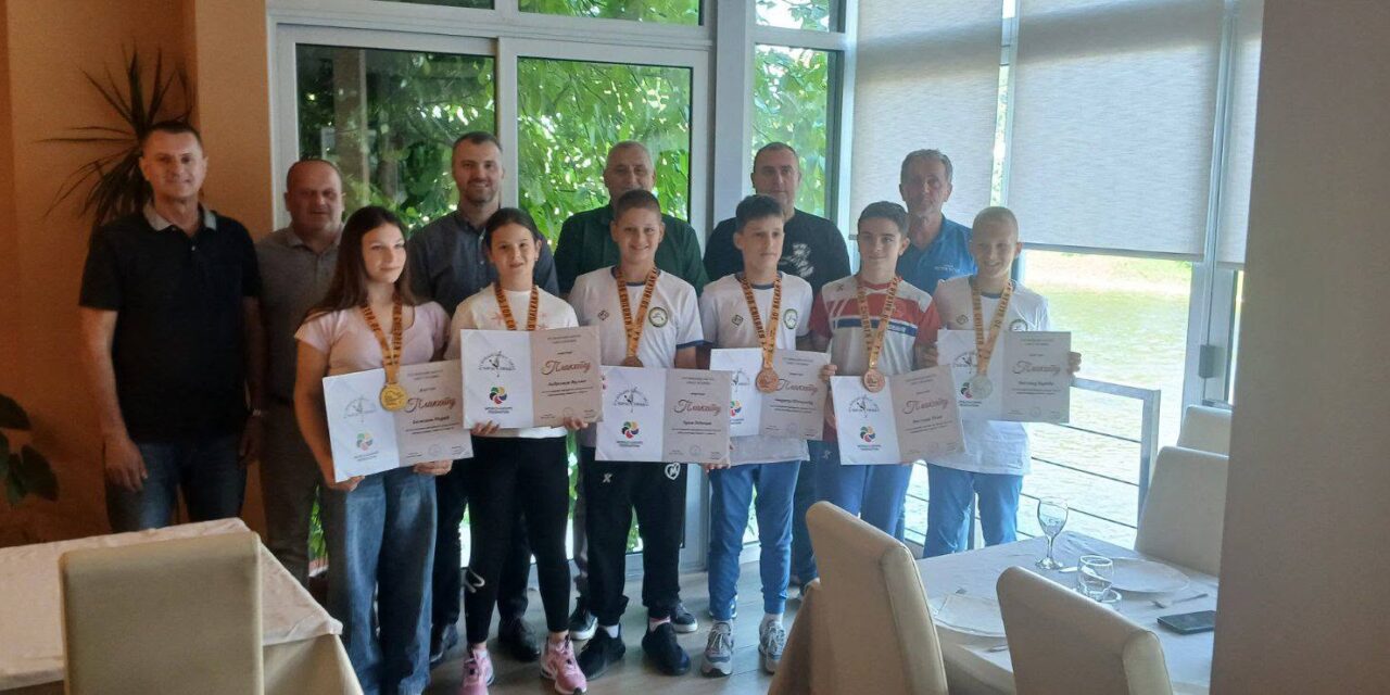 RKS Krajina upriličio prijem i dodjelu plaketa osvajačima medalja sa Balkanskog prvenstva